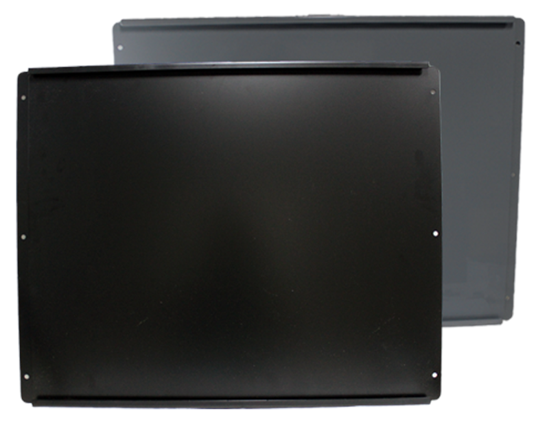 Panic Bar Mounting Plate For Chain Link Fence Gates, Panic Shield With No Mounting Holes